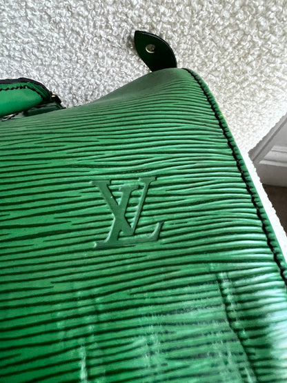 Louis Vuitton Speedy 30 Green Epi