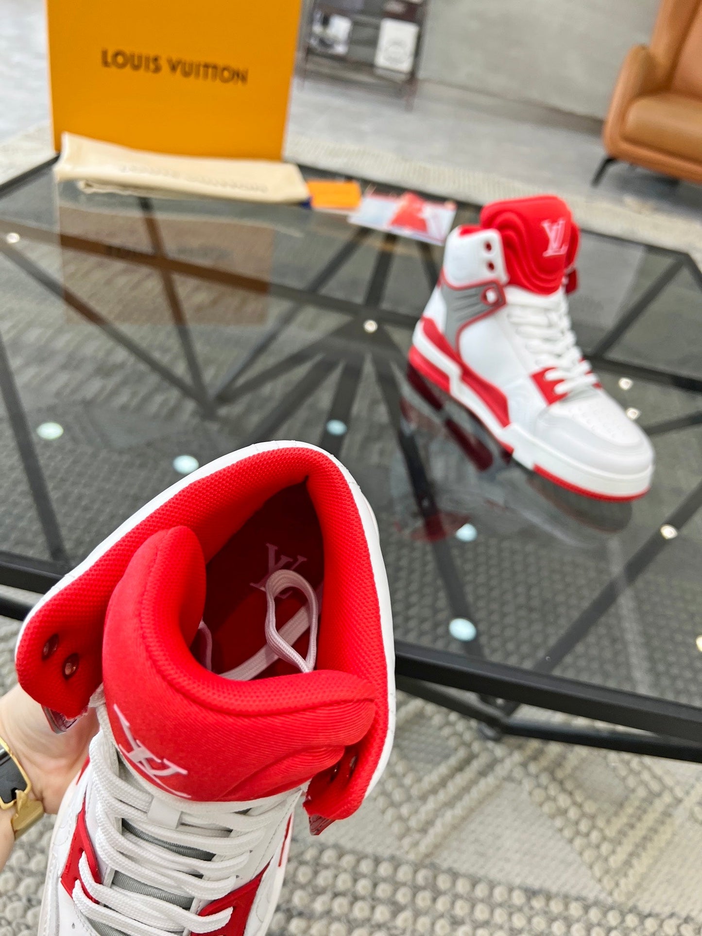 Louis Vuitton Trainer Sneakers Boot