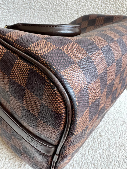 Louis Vuitton Speedy 25 Bandouliere Damier Ebene (RRP £1,440)