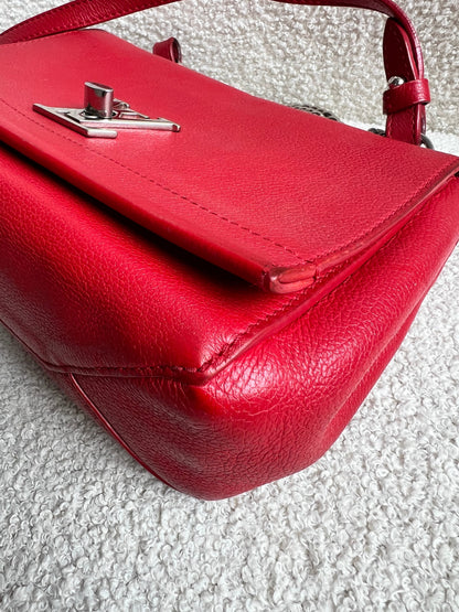 Louis Vuitton Red Mylockme II BB Bag