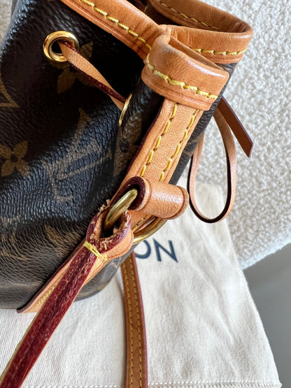 Louis Vuitton Nano Noe Bucket Bag Monogram