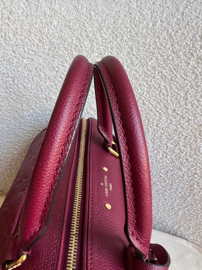 Louis Vuitton Speedy 25 Raisin Empreinte (RRP £1,840)