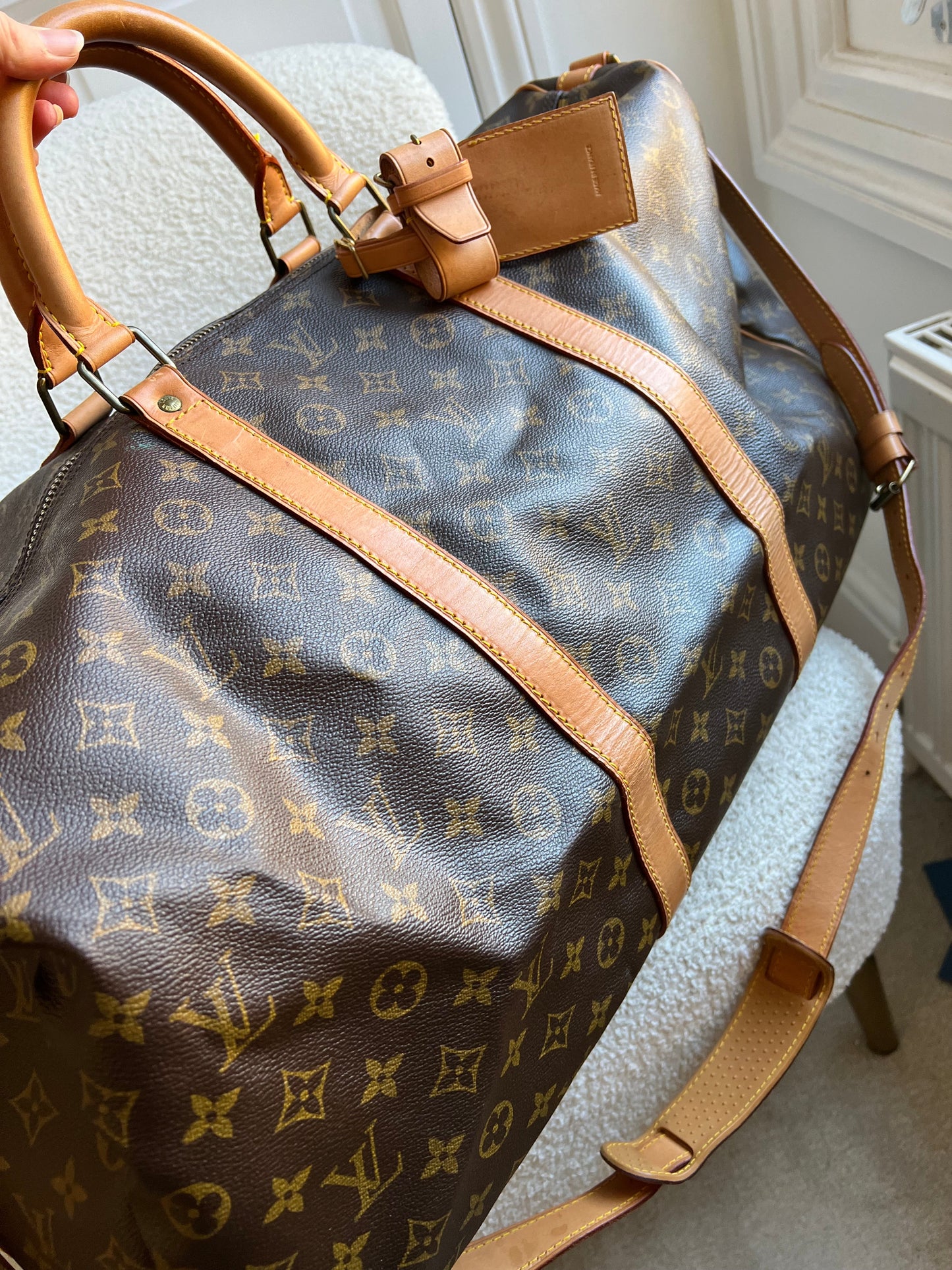Louis Vuitton Vintage Keepall Bandouliere 60
