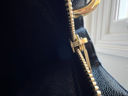 Chanel Black Caviar Grand Shopper Tote Gold Hardware (GST)