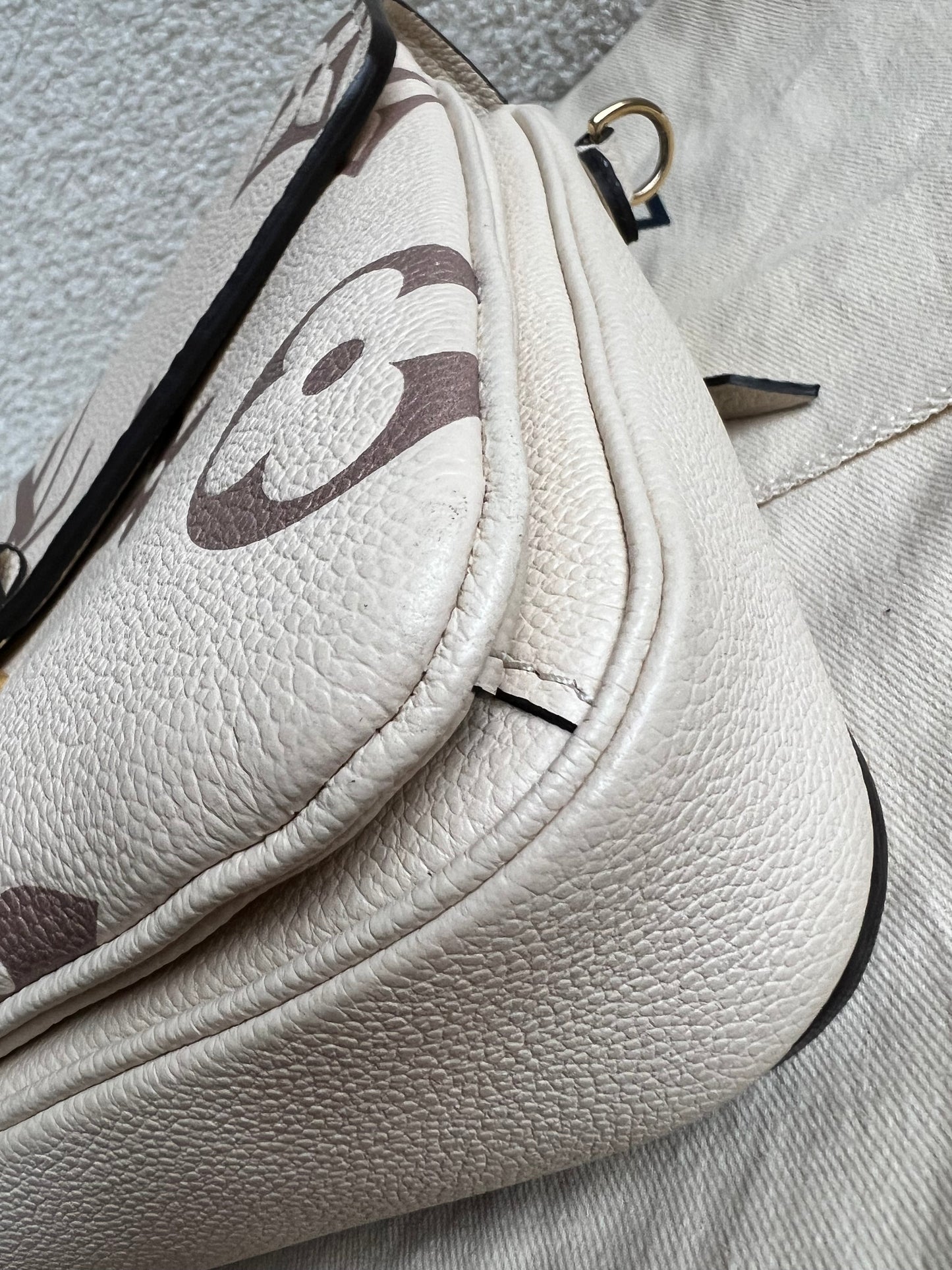 Louis Vuitton Pochette Metis Bicolour Empreinte (RRP £2,230)