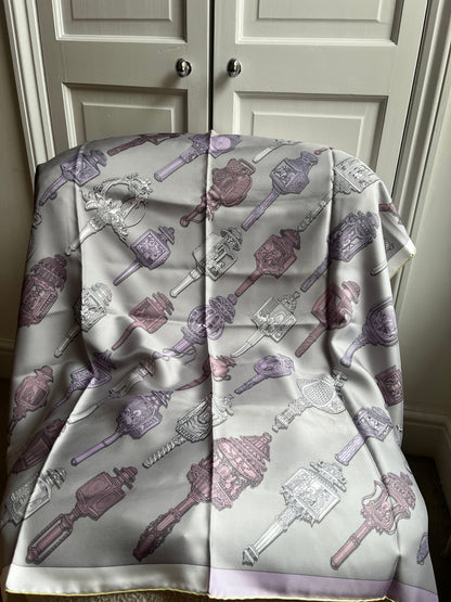 Hermes 90cm Scarf ‘Merveilleuses Lanternes’ by Pierre Marie