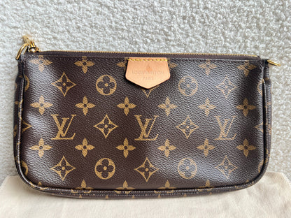 Louis Vuitton Multi Pochette Accessoires Khaki (RRP £2030)