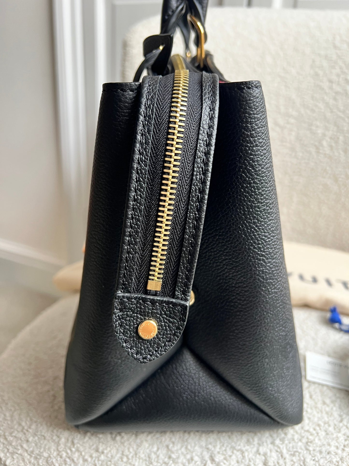 Louis Vuitton Petit Palais Black Empreinte (RRP £2,350)