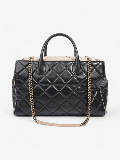 Chanel Lambskin Black Tote Bag Style 4