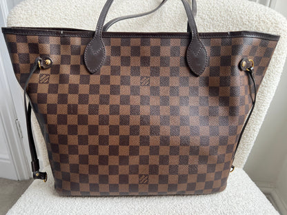Louis Vuitton Neverfull MM Damier Ebene Cherry Interior (RRP £1,430)
