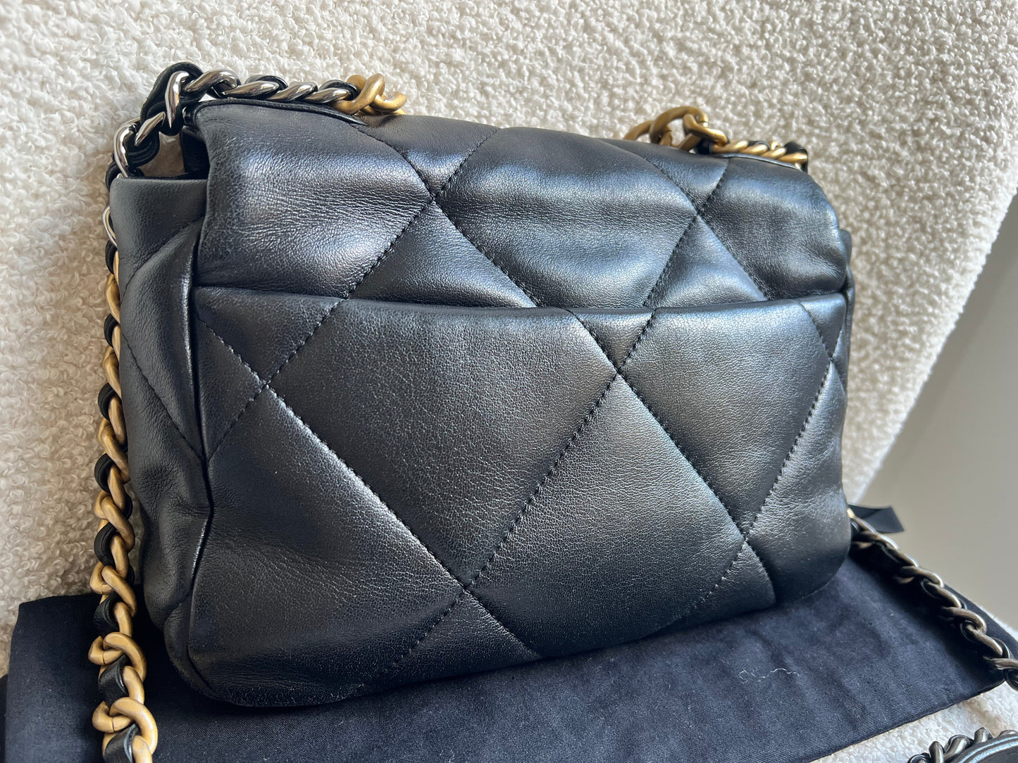 Chanel Small 19 in Black Lambskin (RRP £5,590)