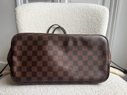 Louis Vuitton Neverfull MM Damier Ebene Rose Ballerine (RRP £1430)