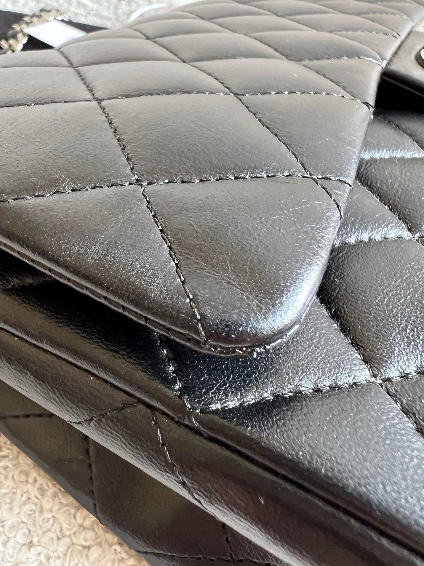 Chanel Medium Classic Flap in Black Lambskin (RRP £9,090)