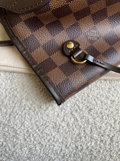 Louis Vuitton Neverfull MM Damier Ebene Cherry Interior (RRP £1,430)