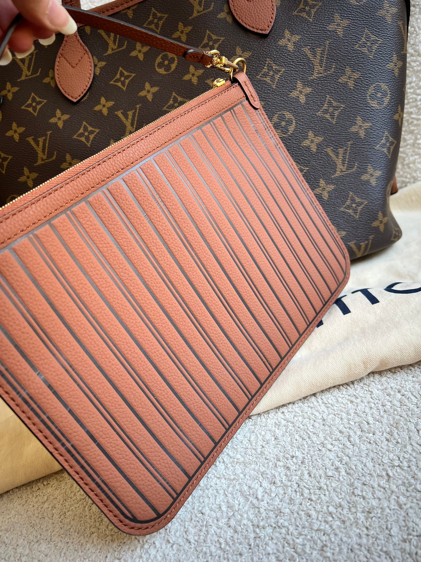 Louis Vuitton Neverfull MM Inside Out (RRP £2,280)