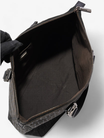 Fendi Tote Canvas Black Tote Bag