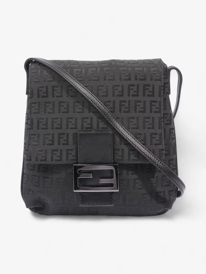 Fendi Luxury Zucchino Black Handbag