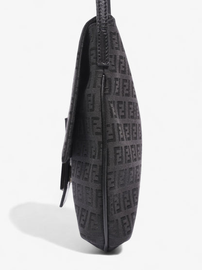 Fendi Luxury Zucchino Black Handbag
