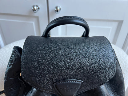 Louis Vuitton Montsouris Backpack Black Empreinte (RRP £2170)