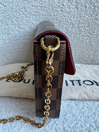 Louis Vuitton Felicie Pochette Damier Ebene (RRP £1090)