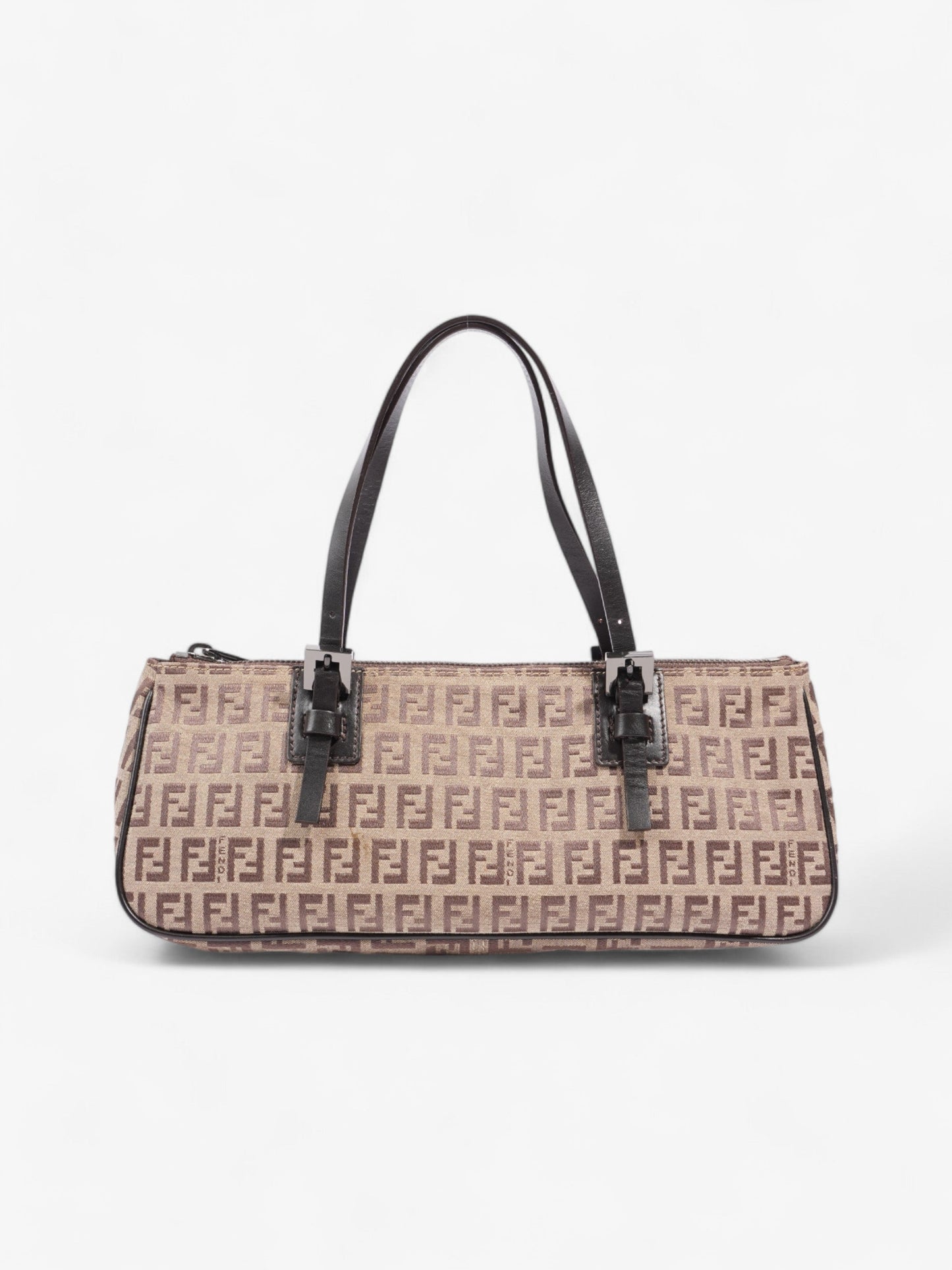 Fendi Mini Zucchino Brown Handbag