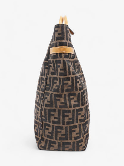 Fendi Zucca Weekender Tote Brown Canvas