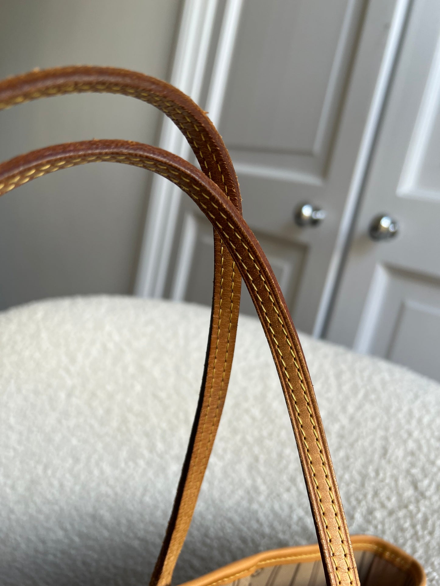 Louis Vuitton Neverfull MM Monogram Beige