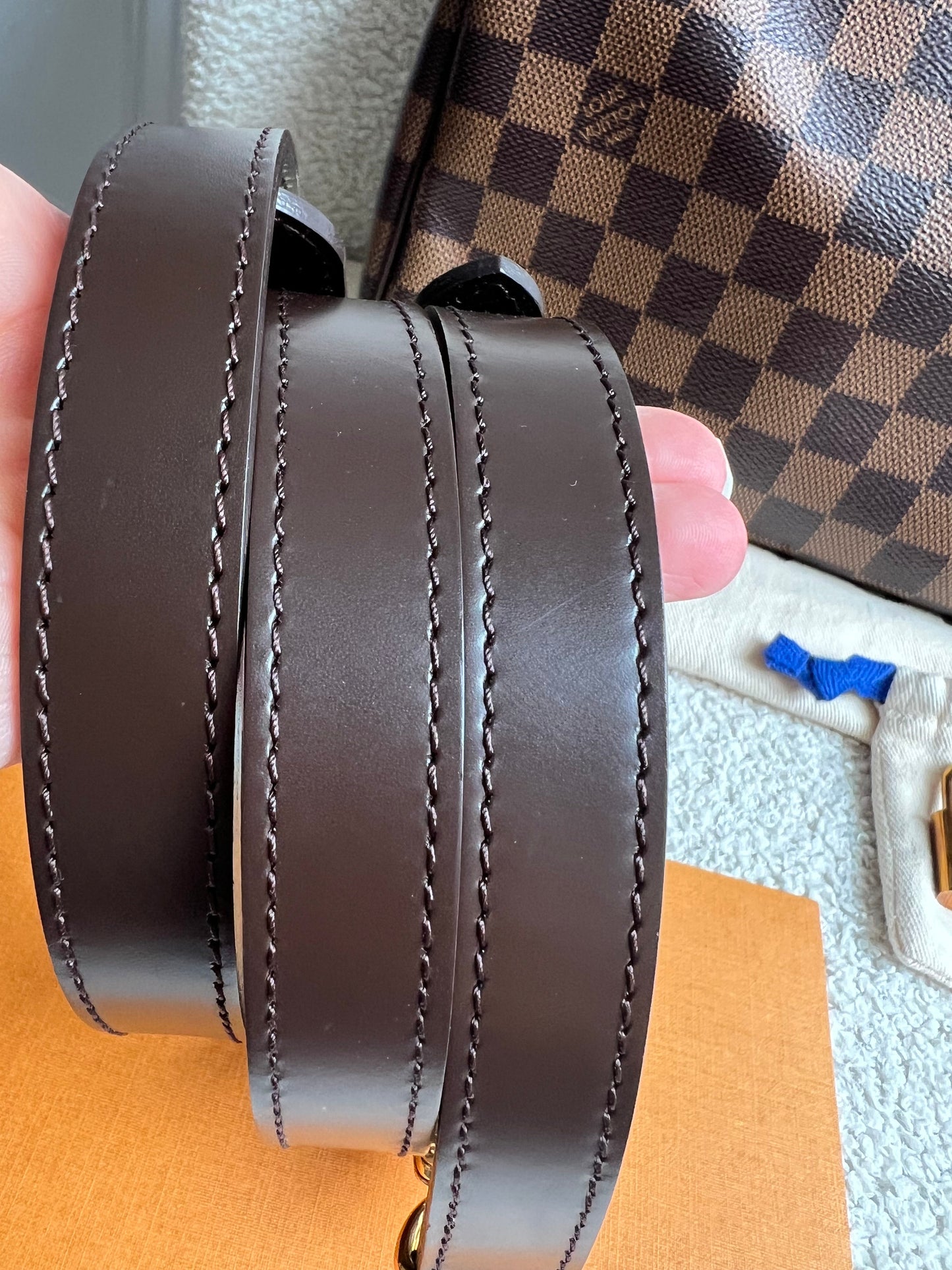Louis Vuitton Speedy 25 Bandouliere Damier Ebene (RRP £1,470)