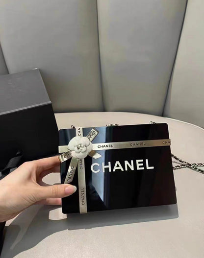 Chanel Luxury Leather Black Handbag Style 10