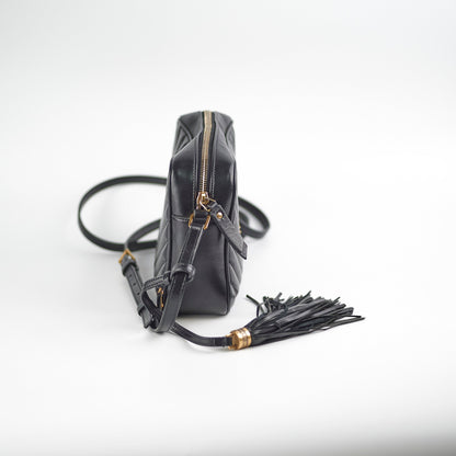 Saint Laurent Lou Black Crossbody Black