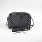 Saint Laurent Lou Black Crossbody Black