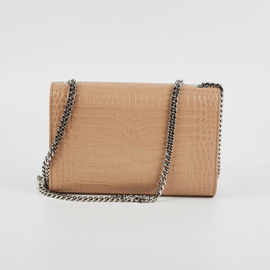 Saint Laurent Kate Beige Shoulder Bag