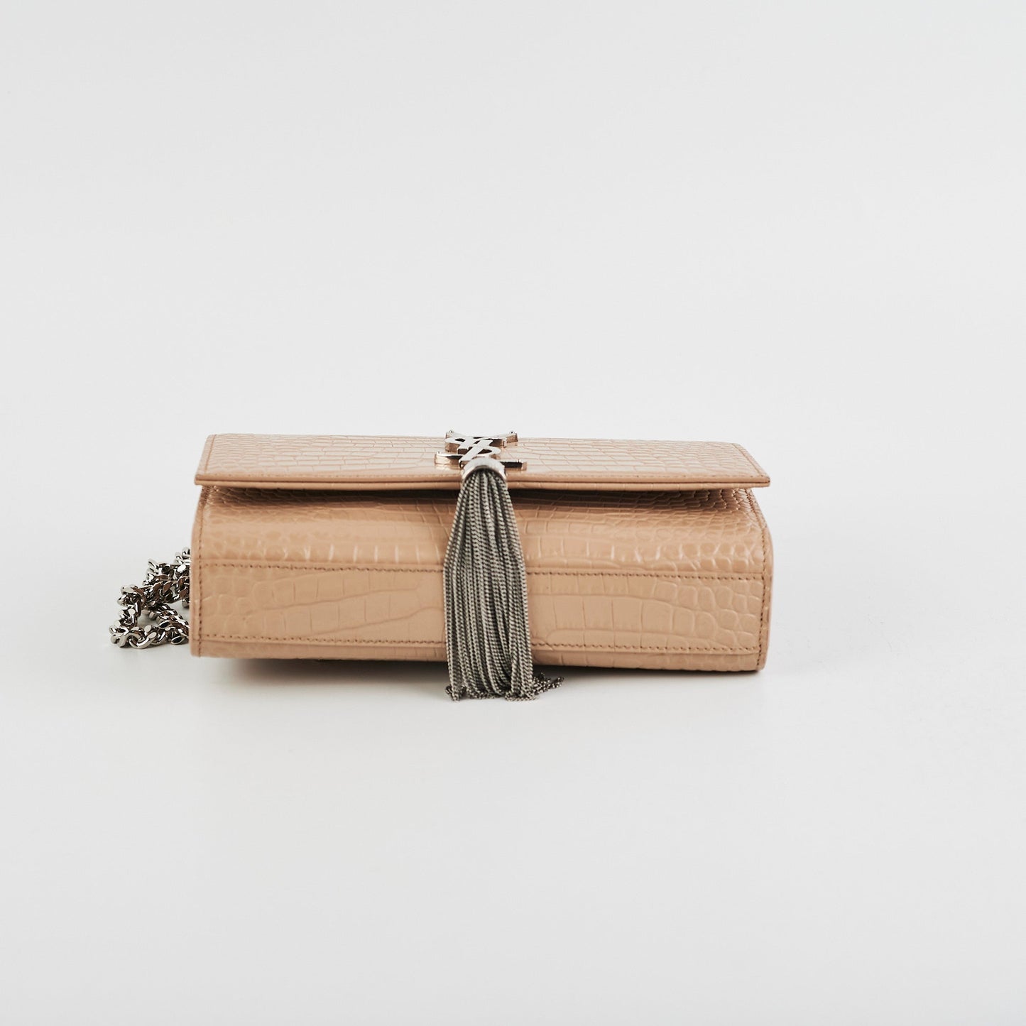 Saint Laurent Kate Beige Shoulder Bag