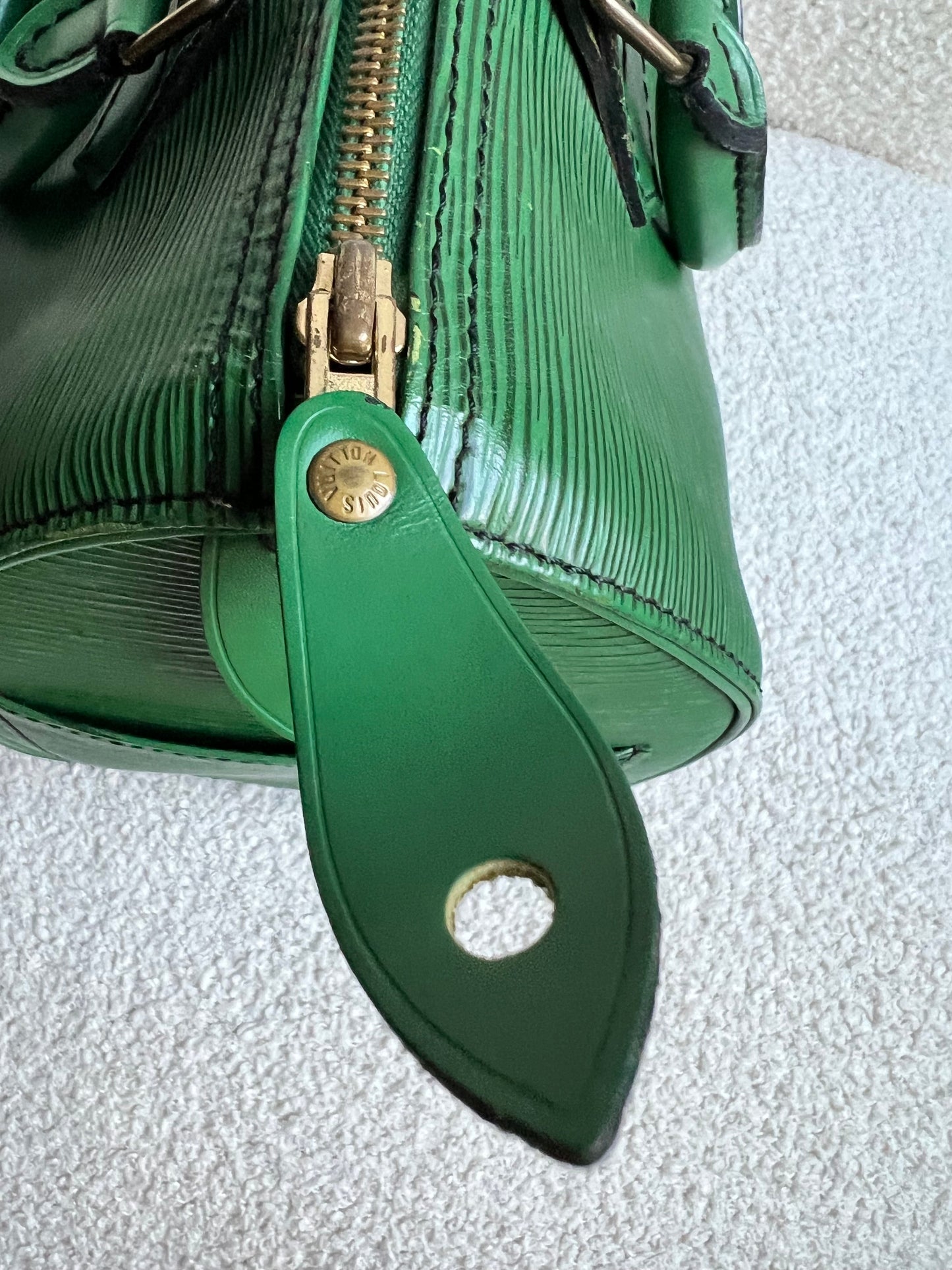 Louis Vuitton Speedy 30 Green Epi