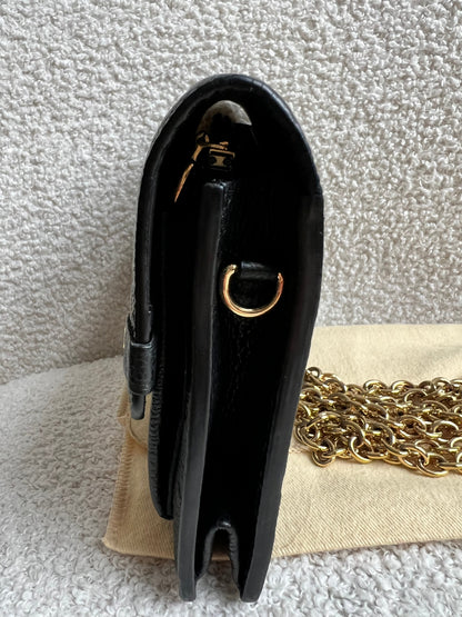 Louis Vuitton Black Empreinte Vavin Chain Wallet (RRP £1430)