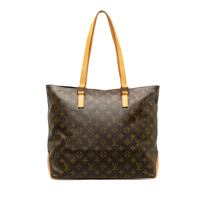 Brown Louis Vuitton Monogram Cabas Alto Tote Bag