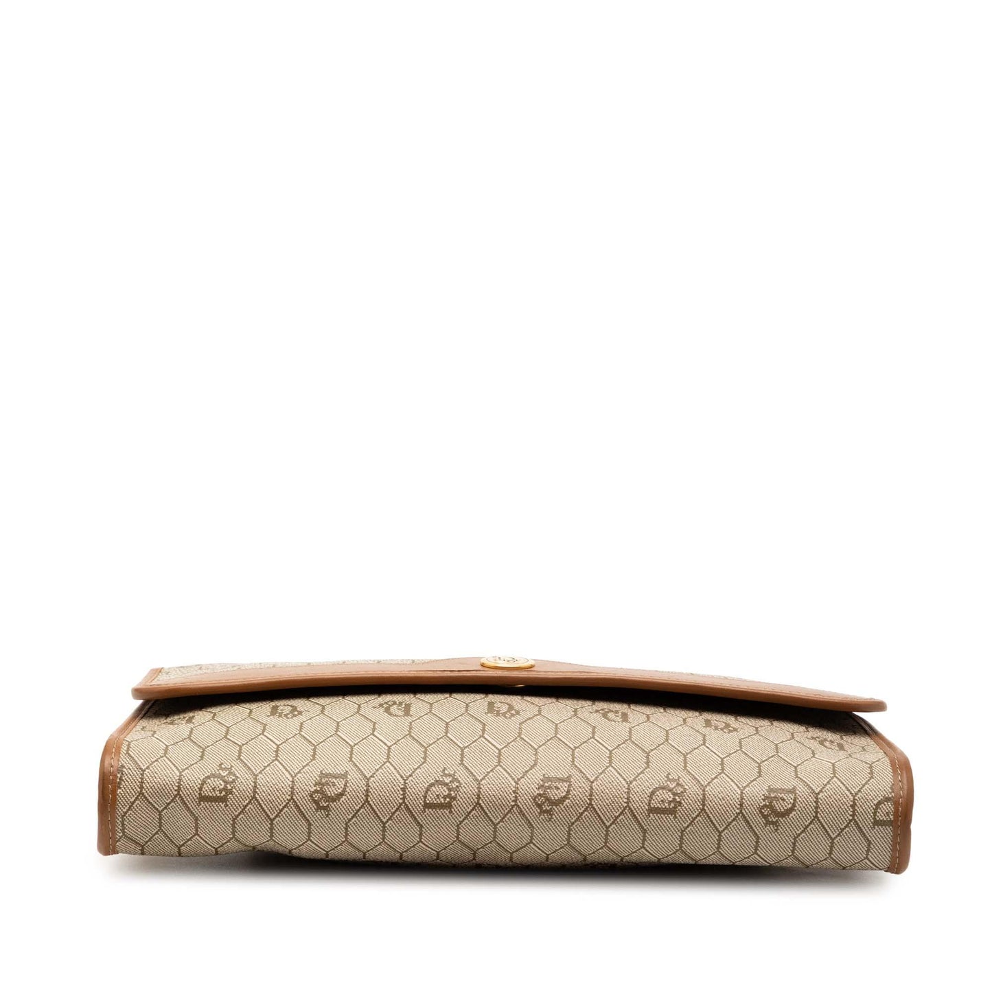 Dior Canvas Brown Shoulder Bag Canvas