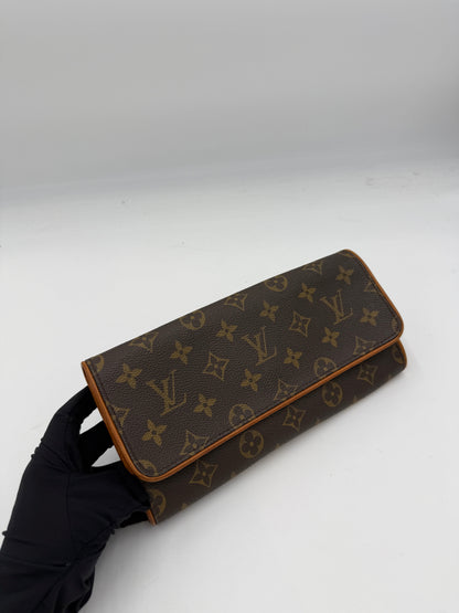 Louis Vuitton Monogram Pochette Twin GM (no strap)