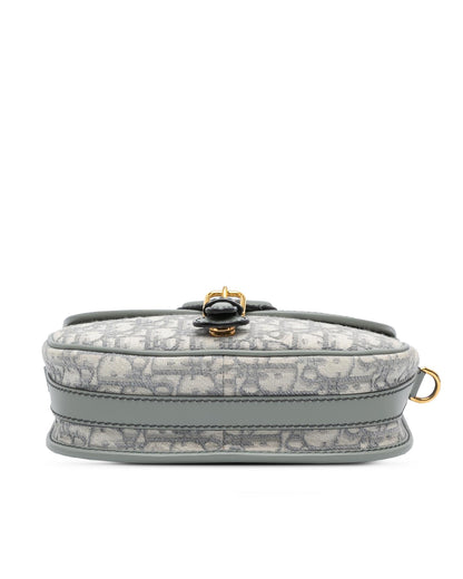 Medium Oblique Bobby Crossbody with Leather Trim and Adjustable Strap