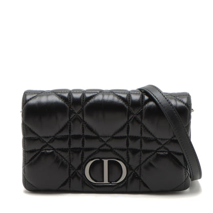 Christian Dior Black Cannage Leather Small Caro Bag [Clearance Sale]