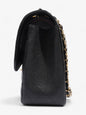Chanel Classic Double Flap Black Caviar Leather Jumbo