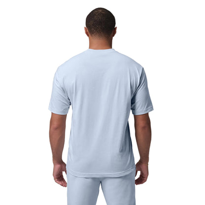 Air Jordan Mens Brooklyn Jumpman Tee - Aura/Squadron Blue