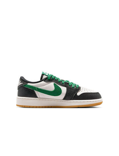 Air Jordan Big Kids 1 Retro Low OG - Pine Green