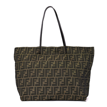 Fendi Zucca Shopping Tote Tobacco