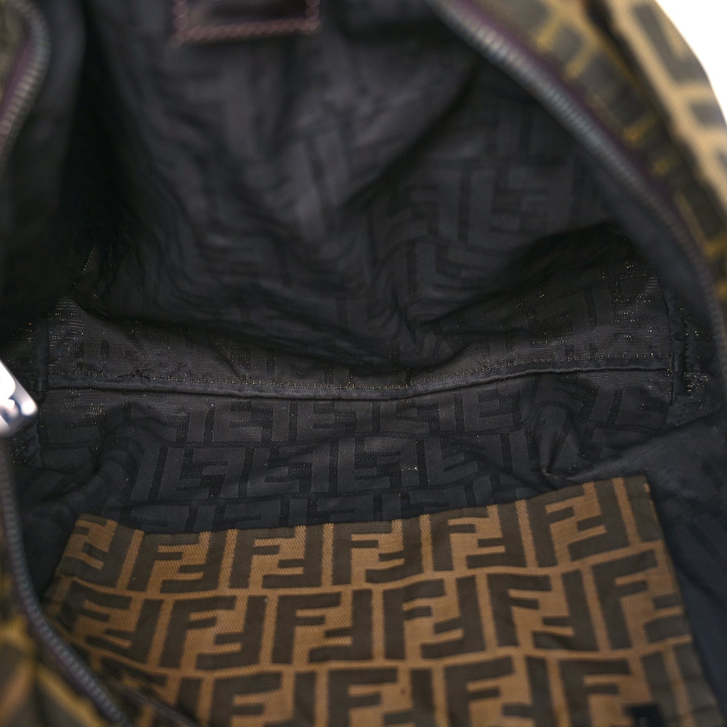 Fendi Zucca Shopping Tote Tobacco
