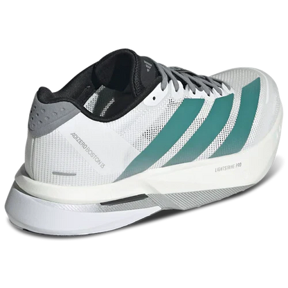 Adidas Adizero Boston 13 White Pure Teal
