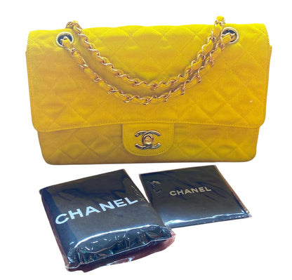 Chanel Classic Flap Gold Shoulder Bag