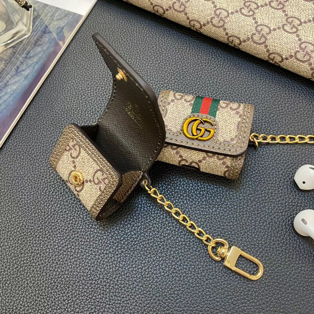 Air Pods Holder Gucci Case for 2 3 4 Pro 2 Generations