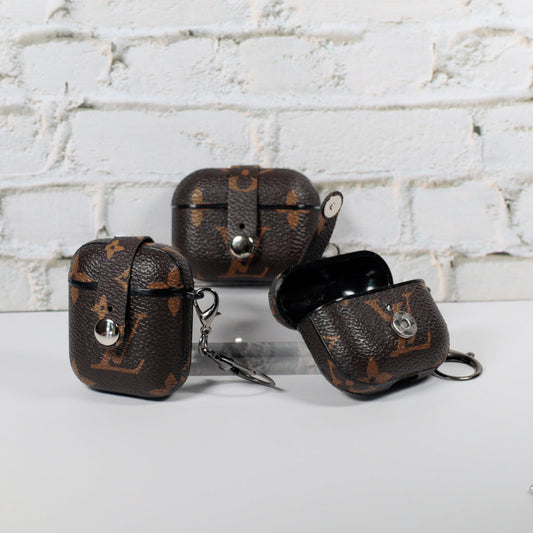 Louis Vuitton Leather Style Airpods Case for 2/3/Pro Gen