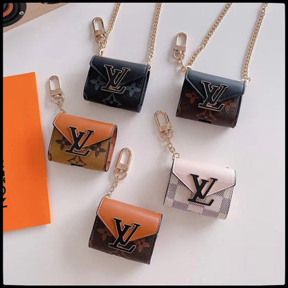 Luxury Magnetic Closure AirPods Case LV Style